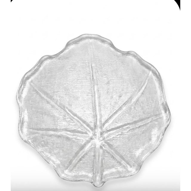 Elevate your next gathering with the timeless sophistication of this vintage Arcoroc Aspen leaf serving plate. As seen in...