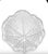 Elevate your next gathering with the timeless sophistication of this vintage Arcoroc Aspen leaf serving plate. As seen in...