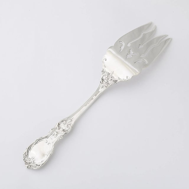 Reed and Barton Francis I Pattern Sterling Silver Serving Fork For Sale In New York - Image 6 of 9