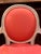 Pair of Vintage Painted French Armchairs With Oval Backs For Sale - Image 6 of 9
