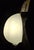 Vintage Wall Lamp with Chrome-Plated Metal Frame and White Glass Shade by EMB, 2000s For Sale - Image 9 of 9