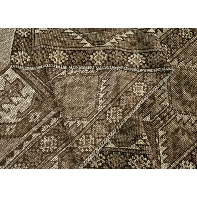 Textile Turkish Vintage Rug 6'11" x 10'8" #16721 For Sale - Image 7 of 8