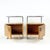 This pair of modernist bedside tables was designed by Vichr & spol and manufactured by Kovona in former Czechoslovakia...