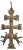 17th Century Cross of Caravaca For Sale