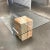 Mid-Century Modern Maitland-Smith Style Tessellated Stone Pedestal Base Glass Top Side Table Manner of Casa Bique For Sale - Image 9 of 13
