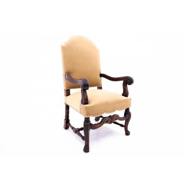 Armchairs, Western Europe, 1900, Set of 2 For Sale - Image 4 of 12