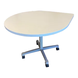 Herman Miller Tear Shaped Rolling Table