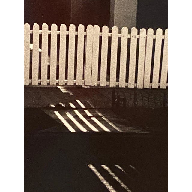 1980s Photograph with Picket Fence by Ray Metzker For Sale - Image 4 of 9