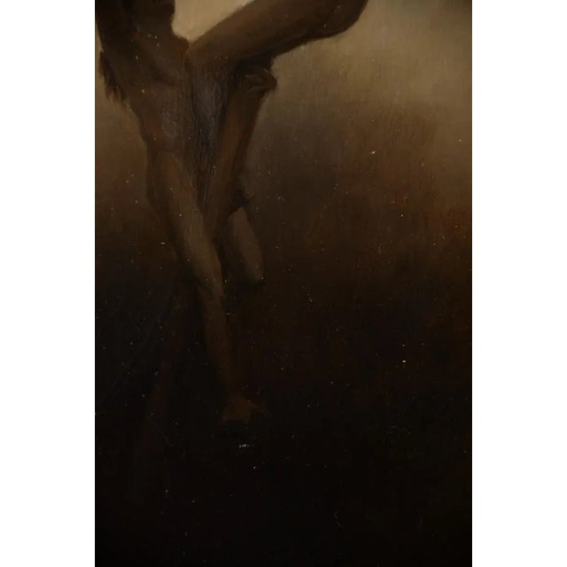 Native American Legends Original Oil Painting For Sale - Image 5 of 9