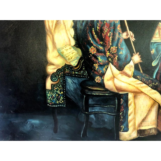 Late 20th Century Elegant Chinese Beauties, After Chen Yifei (1946–2005) For Sale - Image 5 of 8