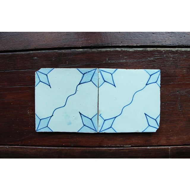 Date: 19th/20th Century. Country: Portugal. Material: Tin-glazed Pottery. Dimensions: (each tile) Height: 5.39 inches...