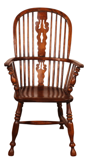 Early 19th Century Windsor Armchair in Ash and Elm