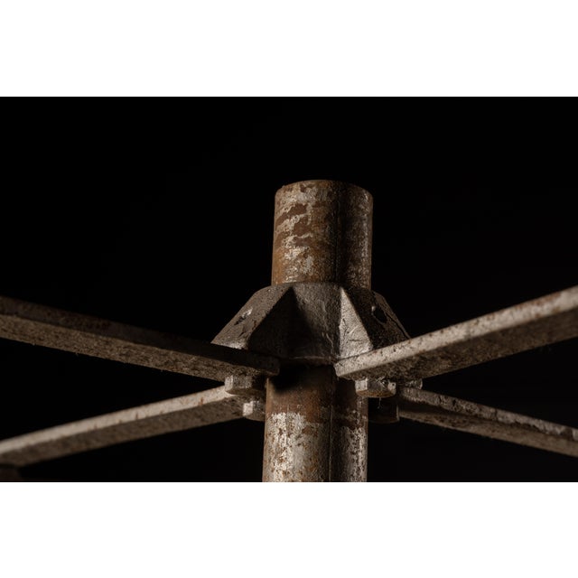 Antique Gray Cast Iron Garment Rounder For Sale - Image 4 of 5