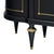 Classic Demilune, Louis XVI Style French Buffet, Ebonized, Circa 1920 For Sale - Image 9 of 9