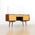 1960s Vintage Italian Marino Vanity Lacquered Maple & Sycamore For Sale - Image 5 of 9