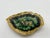 Victorian Antique English Majolica Leaf Shaped Dish Brown and Green Color, Circa 1880 For Sale - Image 3 of 8