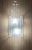 1970s Albano Poli Modernist Clear Stacked Glass Poliarte Linea Wall Sconces For Sale - Image 6 of 10