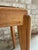 Vintage Brass & Wood Rectangular Side Table For Sale - Image 12 of 12