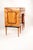 A truly antique gem, masterful craftsmanship, inlays and veneer work in boxwood, maple, plum, light walnut, in geometric...