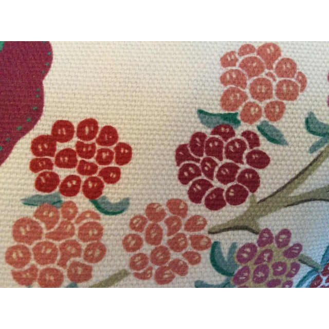 Birds and Berries Pillow Cover For Sale In New York - Image 6 of 6