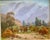 Early 20th Century California Impressionist Plein Air Landscape Painting Attributed to Dana Bartlett For Sale - Image 4 of 8