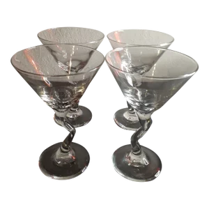 Vintage Zwiesel Martini Glasses, Made in Germany- Set of 4