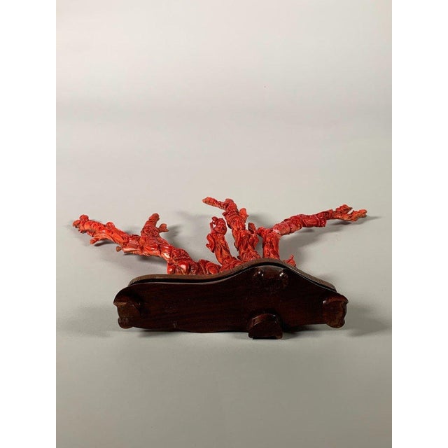 Large Coral Sculpture, China, Early 20th Century For Sale - Image 9 of 12