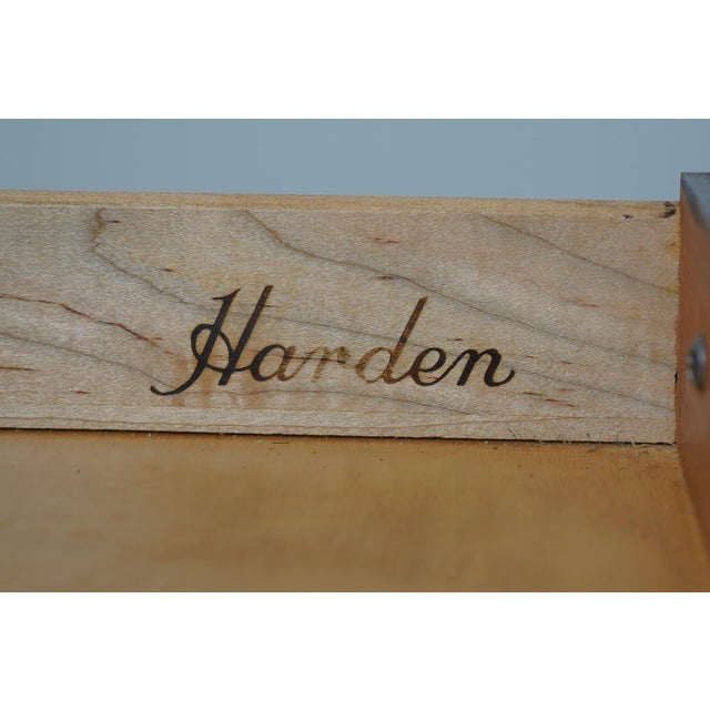 Harden Cherry Queen Anne Style Lowboy W. 4 Drawers For Sale - Image 18 of 18