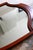 Wood Vintage Federal Style Shield Mirror, 1930s For Sale - Image 7 of 12