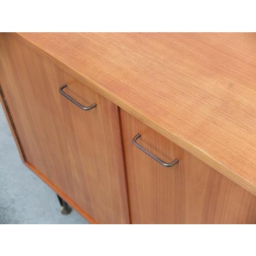 Honey Colored Cabinets by Alfred Hendrickx for Belform, 1950s, Set of 2 For Sale - Image 16 of 18