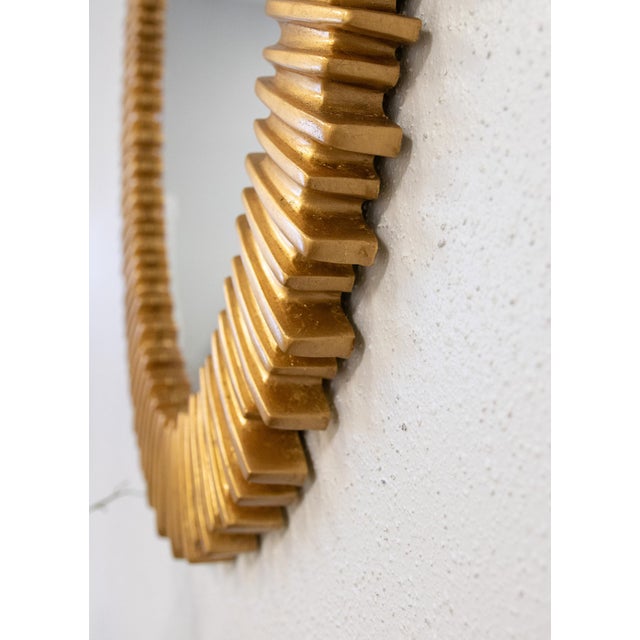 Lea Gold Oval Accent Mirror Chairish