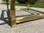 Mastercraft Attributed Mid-Century Modern Brass & Beveled Glass Coffee Table | Vintage Hollywood Regency Cocktail Table | 1970s Luxury Statement Piece For Sale - Image 6 of 8