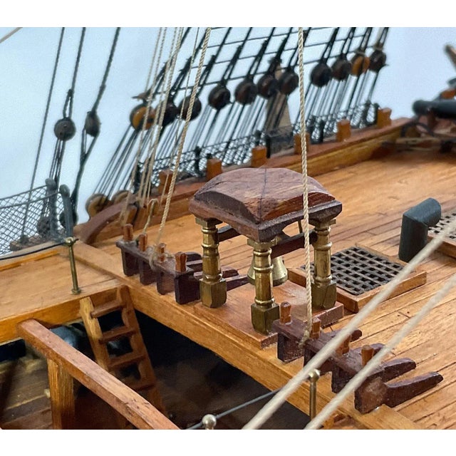 Model of the British Royal Navy Frigate HMS Victory For Sale - Image 12 of 12