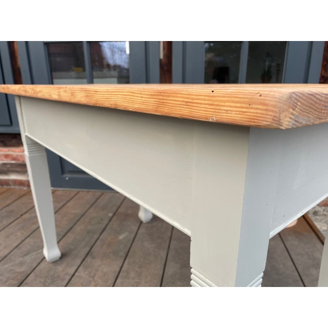 Antique Table in Fir, 1890s For Sale - Image 4 of 15