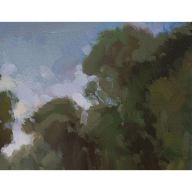 Early 21st Century Idaho Road by Samantha Buller | Oil on Arches paper mounted on cradled panel winding rural road scene For Sale - Image 5 of 5
