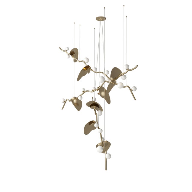 Almond Suspension Lamp by Creativemary For Sale - Image 6 of 11