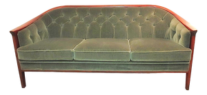 Aristocratic Swedish Sofa by Bertile Frags, 1960s