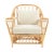 Coastal Bar Harbor Chair, Beige, Rattan For Sale - Image 3 of 4