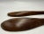 Late 20th Century MCM Carved Teak Wood Mop Inlay Salad Spoon Fork Set Vintage For Sale - Image 10 of 10