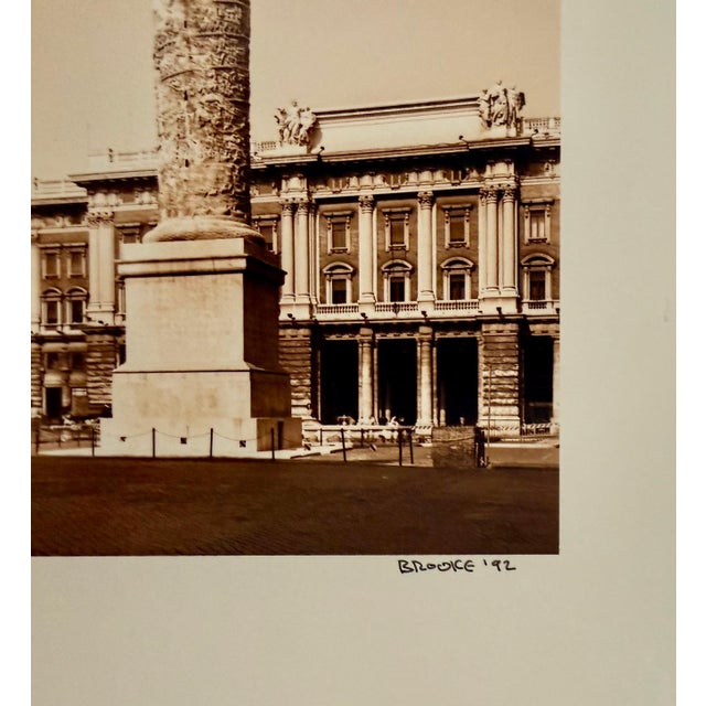 Contemporary Steven Brooke, Vintage Architecture Photograph Rome Italy Steven Brooke Architectural Photo Art For Sale - Image 3 of 7