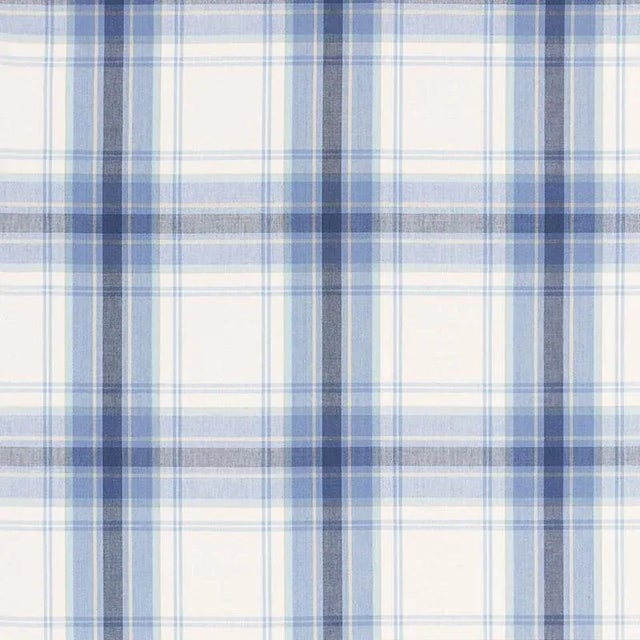 This large-scale woven plaid adds a dash of exuberance and preppy charm to any room. Sold as a 2-yard minimum Content:...