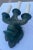 Pair of American Empire Trident Castle Sconces in Patinated Bronze For Sale In Denver - Image 6 of 13