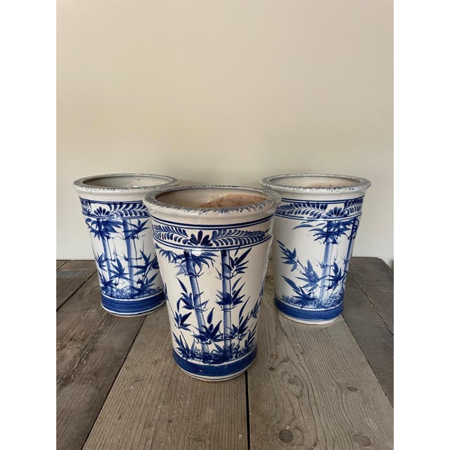 Vietnam Plant Pot Set, 1960s, Set of 3, in Good conditions. Designed 1960 to 1969