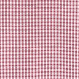 Sample - Schumacher Aruba Check Fabric in Azalea For Sale