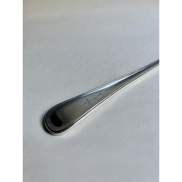 1960s Sheffield, England for Eisenberg-Lozano Silver Plate Buffet Spoon For Sale - Image 16 of 18