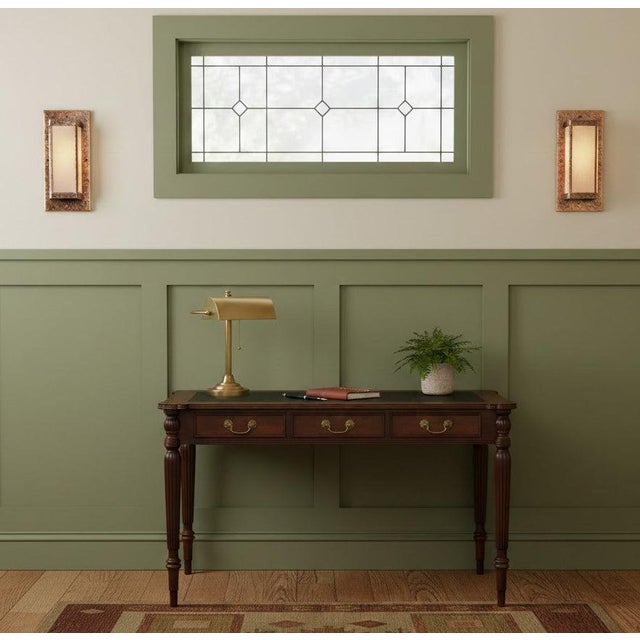 Legacy Leather Top Desk - Brown Walnut For Sale In Chicago - Image 6 of 12