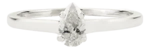 Classic Solitaire Diamond Engagement Ring Size 6.5
