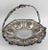 Victorian Chiseled and Engraved Sterling Silver Basket with Handle, 1870s For Sale - Image 4 of 13