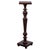 Wood Vintage Danish Walnut Pedestal Stand, 1940s For Sale - Image 7 of 7