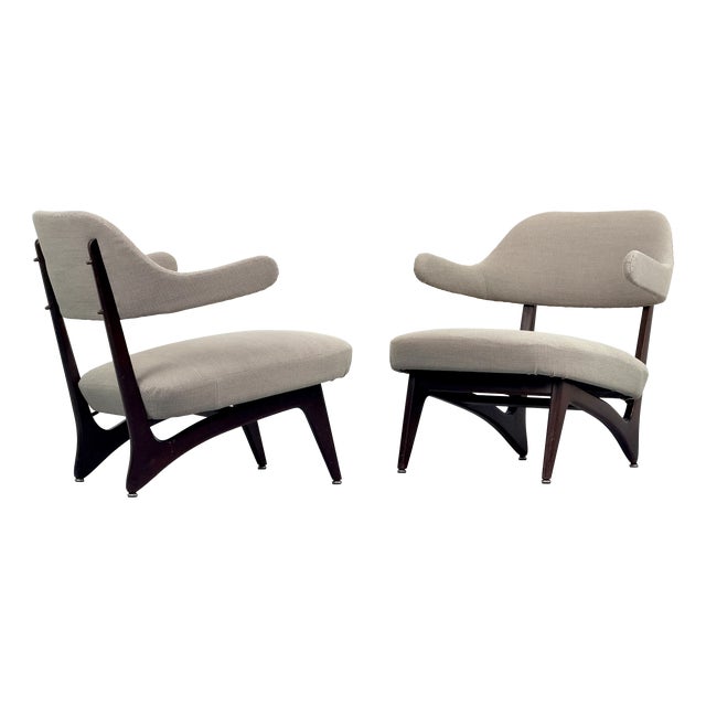 Lounge Chairs, 1950s, Set of 2 For Sale